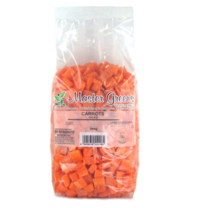 carrots diced 500g