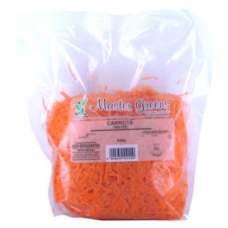 carrots grated 500g