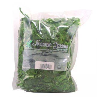 spinach shredded 250g